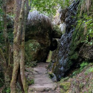 Am Weg zu den Twin Falls