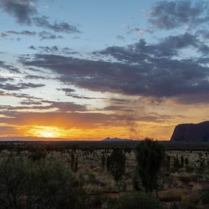 Uluru Sunrise viewing area