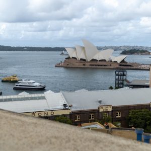 Blick von der Harbour Bridge