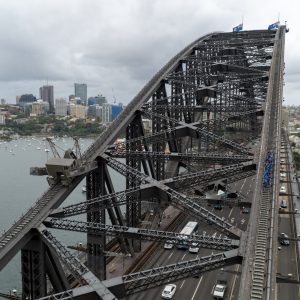Blick auf die Harbour Bridge