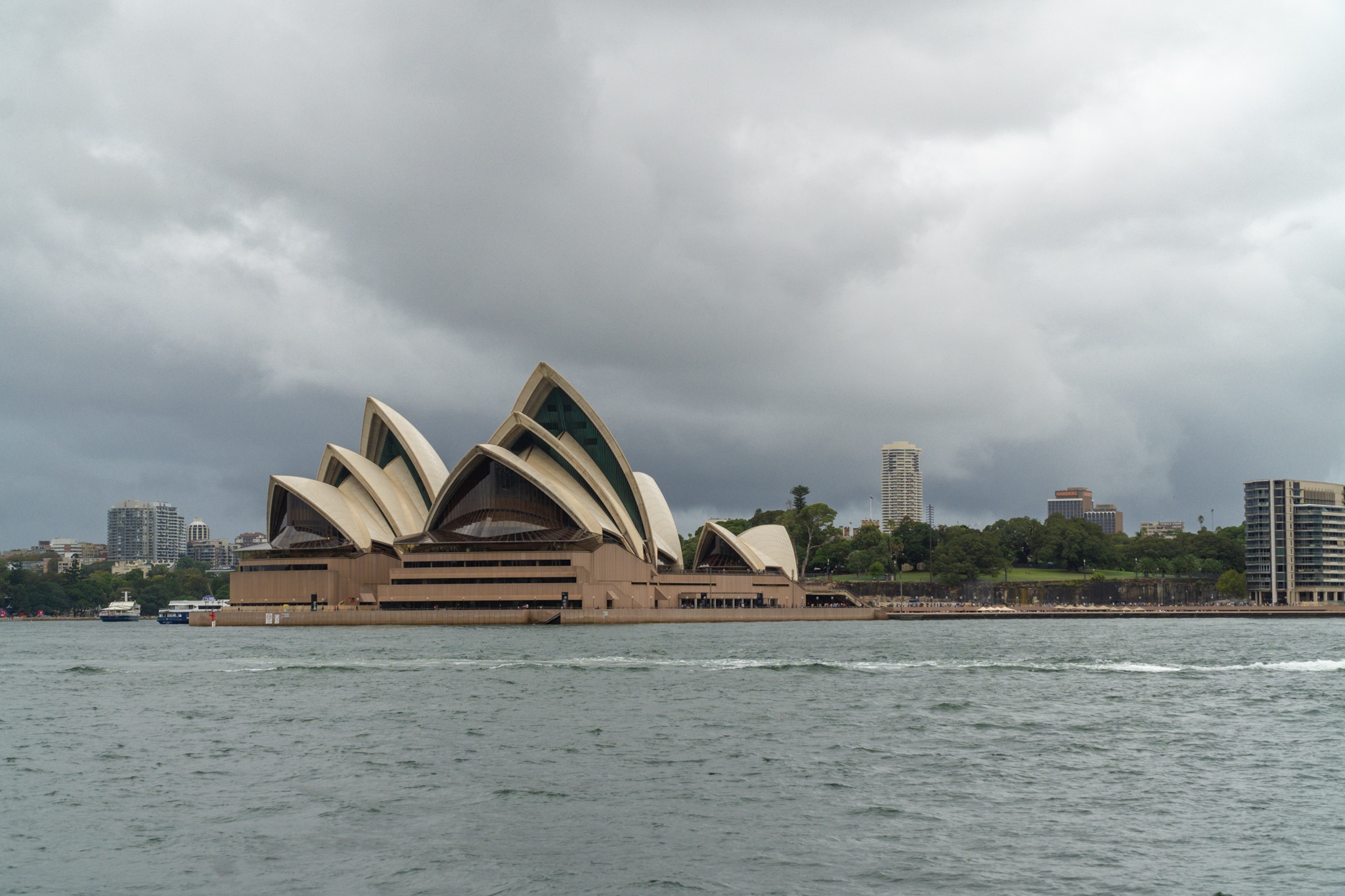 Kiribilli Blick auf die Harbour Bridge
