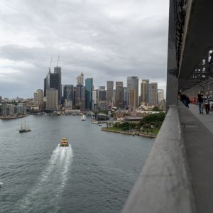 Blick von der Harbour Bridge 